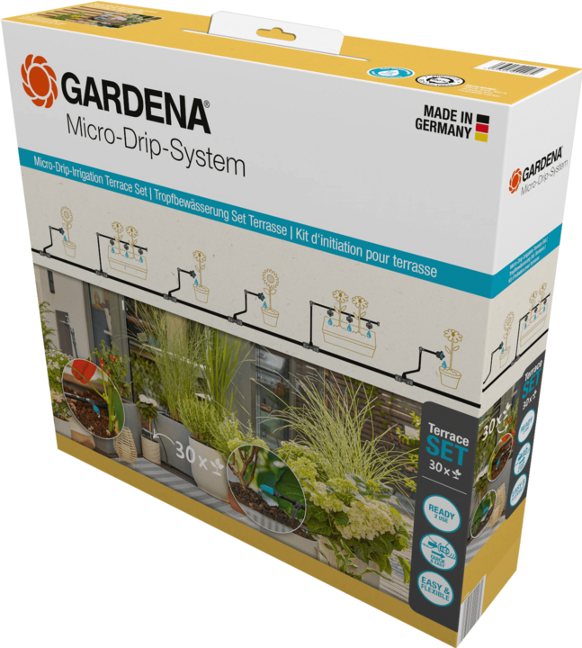 Kit Micro-Drip Terrasse (Kit d'irrigation goutte à goutte)