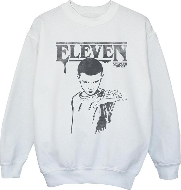 Produktbild Netflix Stranger Things Dark Eleven Sweatshirt Mädchen (128)
