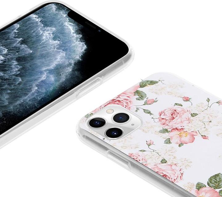 Actual product image Crong Flower Case for iPhone 11 Pro (Pattern 02) (Apple iPhone 11 Pro)