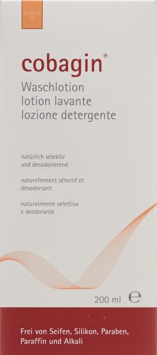 Image du produit Cobagin Lotion de lavage Disp 200 ml (200 ml, Lotion de toilette intime)