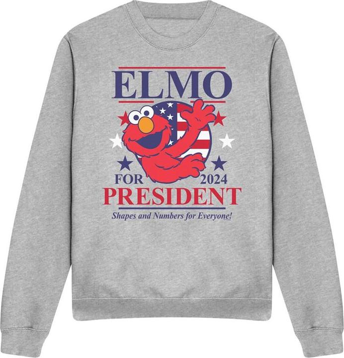 Produktbild Sesame Street Elmo For President 2024 Sweatshirt (M)