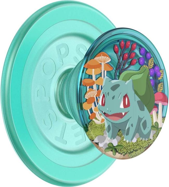 Actual product image PopSockets PopGrip MagSafe Round Bulbasaur Mint