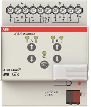 Produktbild ABB STOTZ-KONTAKT Jalousie-/Rollladenaktor m.Fahrzeitermittlung JRA (Rolladenaktor)