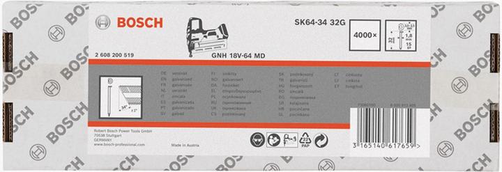 Produktbild Bosch Professional Zubehör Senkkopf-Stift 64-34 32 G, 32