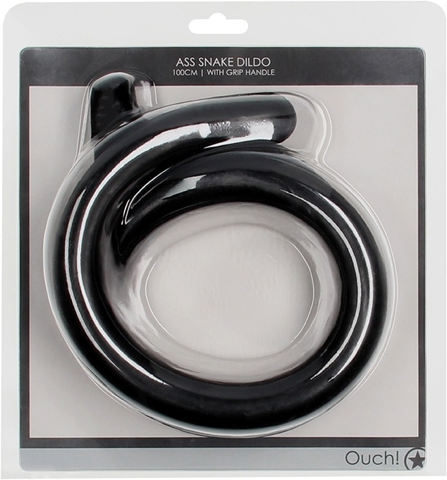 Actual product image Ouch! Ass Snake Dildo - 100 cm