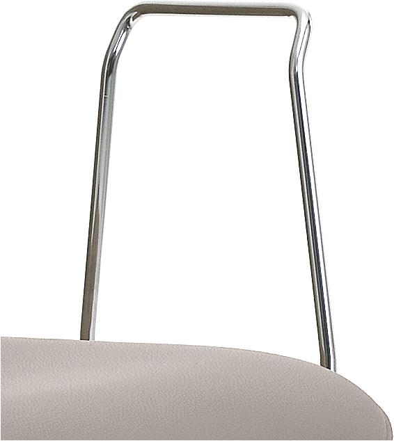 Image du produit Leyform Accoudoirs, pour chaise visiteur ZEROS'SE, au choix chromé ou noir, 2 pièces