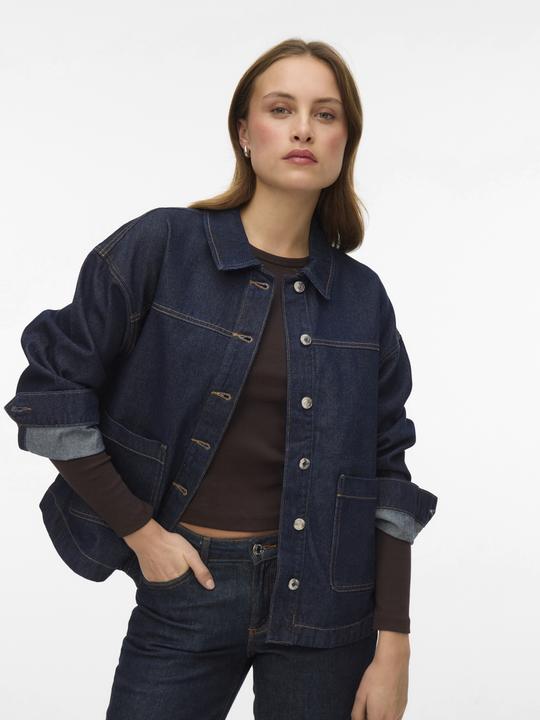 Actual product image Vero Moda VMJAMIE Jeansjacke Hemdjacke (M)