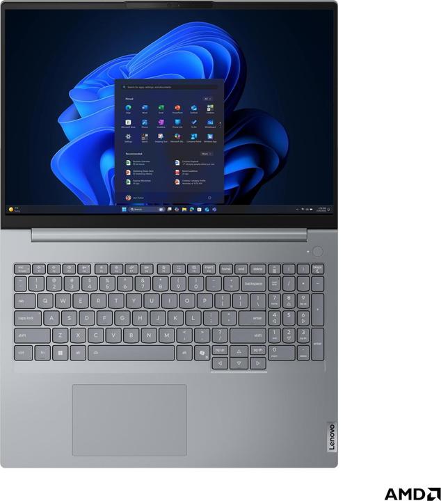 Produktbild Lenovo ThinkBook 16 Gen 9 (16", 1000 GB, 32 GB, DE, AMD Ryzen 7 250)