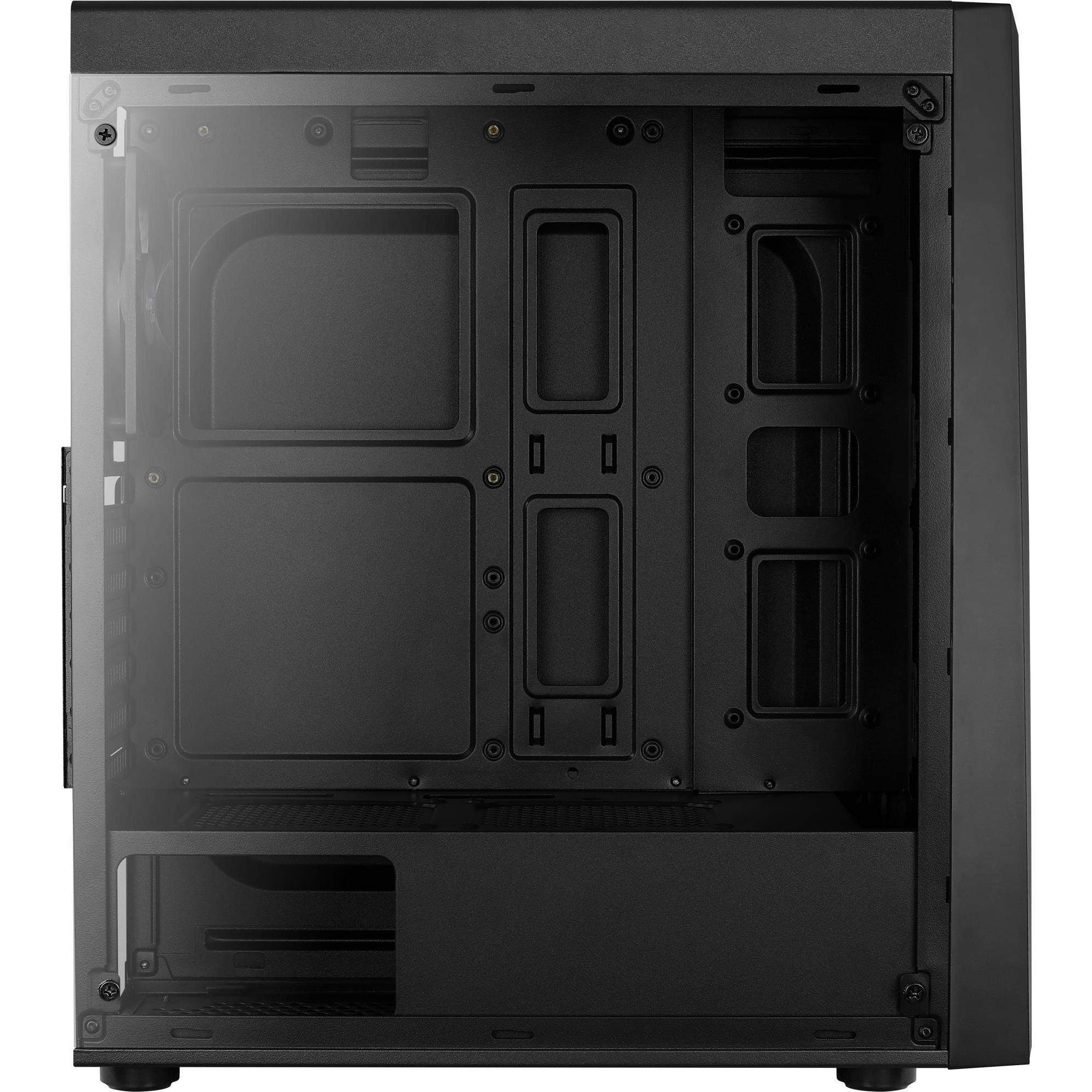 Thumbnail - AeroCool Bolt RGB (ATX, mATX, Mini-ITX), PC Gehäuse, Schwarz