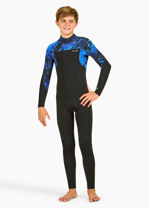 Actual product image Olaian Surf wetsuit kids 4/3 mm neoprene (152)