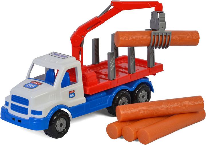 Produktbild Polesie Truck 66 XL Torpedo Truck mit Holz