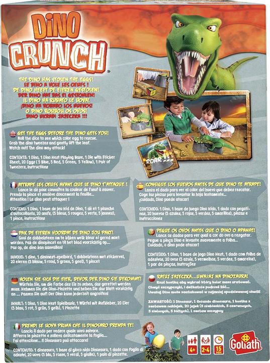 Immagine prodotto Goliath Toys Gioco di abilità Goliath Dino Crunch Meal (Francese)