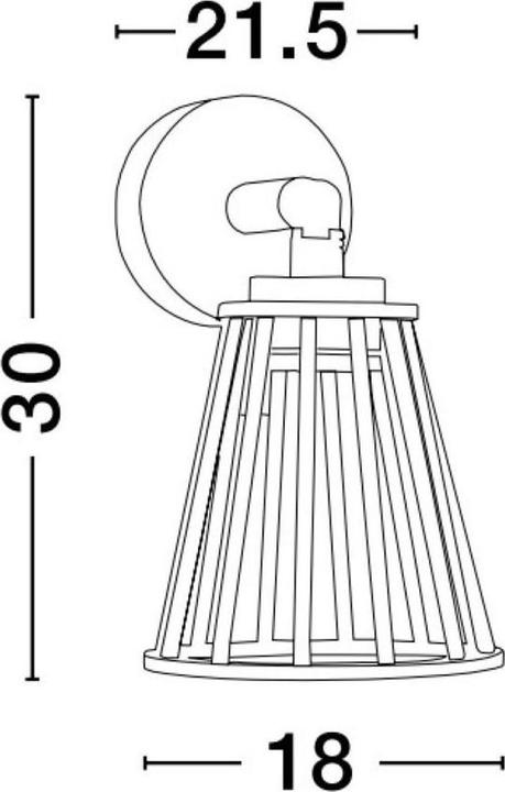Actual product image Nova Luce Carina (279 lm, IP65)