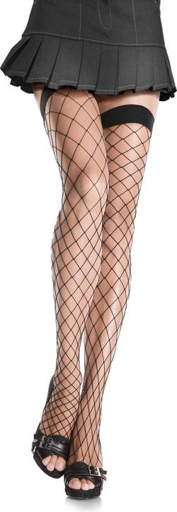 Produktbild Leg Avenue Grossmaschig - Schwarz/Weiss (One Size)