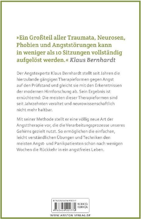 Actual product image Ariston Panikattacken und andere Angststörungen loswerden (German, Klaus Bernhardt, 2017)