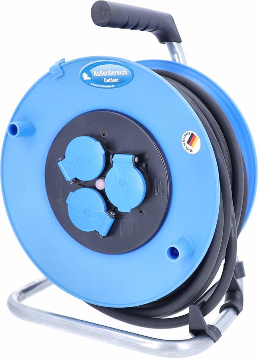 As - Schwabe Outdoor Camping-Kabeltrommel (25 m, 2.50 mm²)