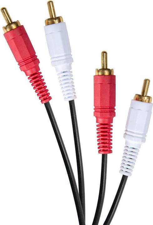 Skytronic Audio-Kabel CX402-1 Cinch - Cinch 1.2 m (1.20 m, Cinch)