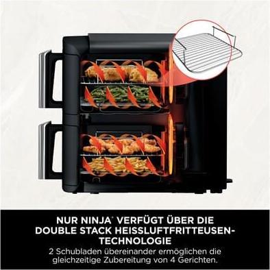 Produktbild Ninja Double Stack Heissluftfritteuse