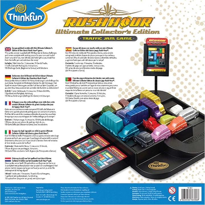 Productafbeelding Ravensburger Thinkfun Rush Hour Ultimate Collector's Edition
