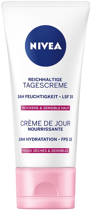 Produktbild NIVEA Reichhaltige Tagescreme (50 ml, Tagescreme, SPF 15)