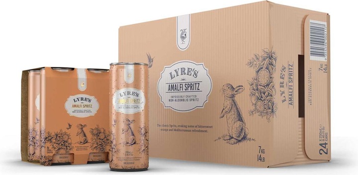 Image du produit Lyre's Amalfi Spritz (4 x 250 ml)
