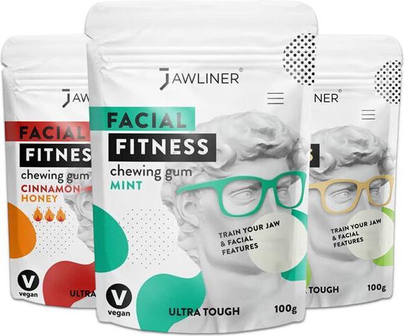 Jawliner Fitness Chewing-Gum (60 Piece, Gummies)