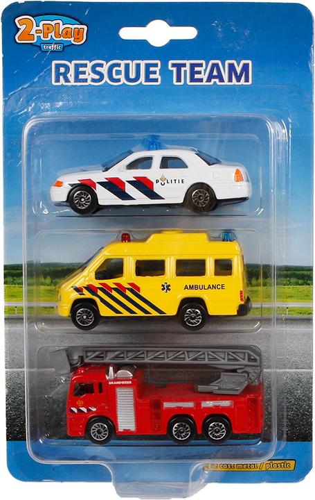 2-Play Die-cast 112 Voertuigen NL, 3st.