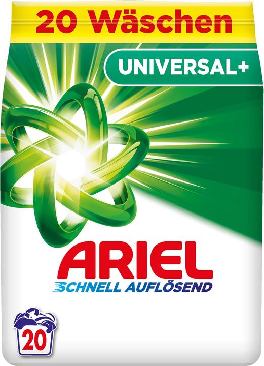 Actual product image Ariel Universal+ (20 Washing cycles, Washing powder)