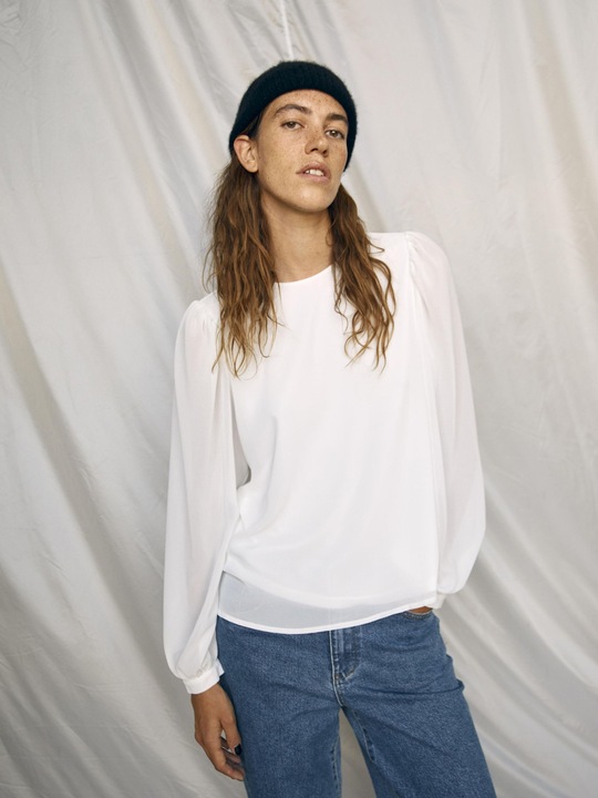 Produktbild Object Puffärmel Bluse (38)