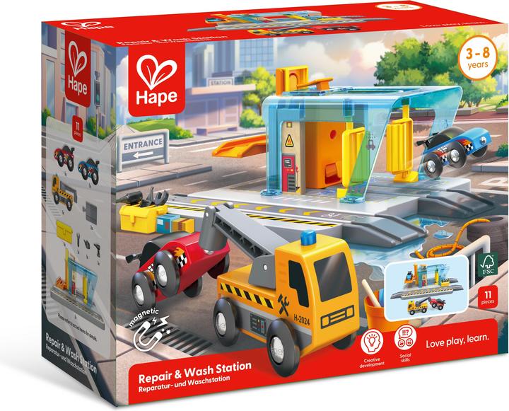 Produktbild Hape Vehicles Service Play Set