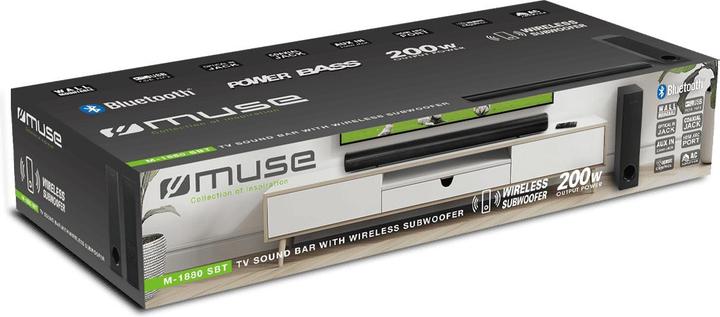 Actual product image Muse M-1880 SBT (200 W)