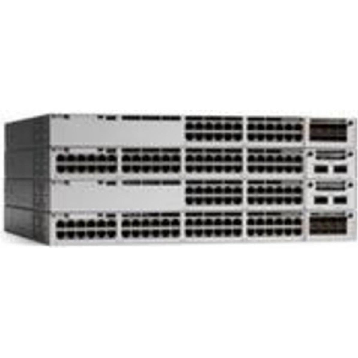Cisco CATALYST 9300 24-PORT POE+/ NA (24 Ports), Netzwerk Switch, Grau