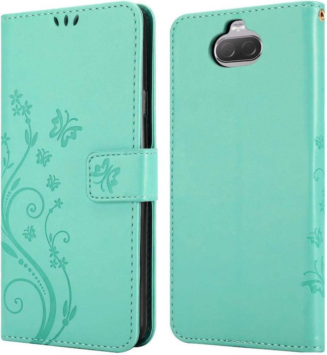 Actual product image Cadorabo Flower Book Cover (Sony Xperia 10, Sony Xperia XA3)
