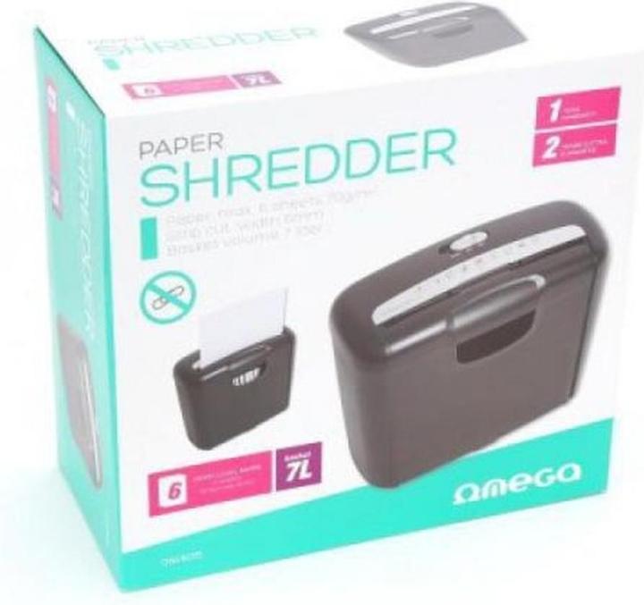 Produktbild Omega ONP601S P-1 shredder (Streifenschnitt)