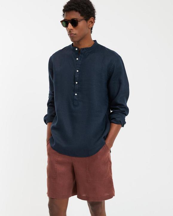 Produktbild La Redoute Collections Stehkragenhemd (3XL)