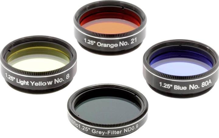 Actual product image Explore Scientific Farbfilter Set 1 Mond & Planeten 2″