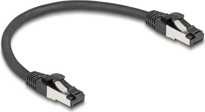 Immagine prodotto Delock 80566 Cavo patch Cat.8.1 S/FTP 0,25 m nero (80566) (S/FTP, PiMF, CAT8.1, 0.25 m)