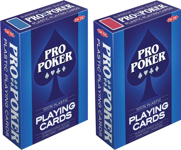 Produktbild Tactic Pro Poker-Spielkarten (2 - 4 Spieler)