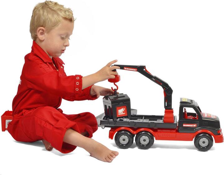 Actual product image Mammoet Mammoth truck with grapple