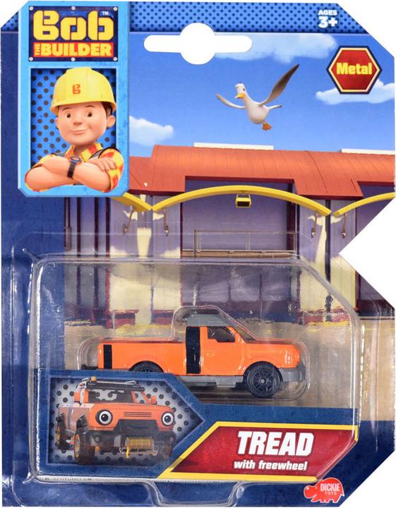 Produktbild Dickie Bob der Baumeister Spielfigur aus Gusseisen - Lauffläche