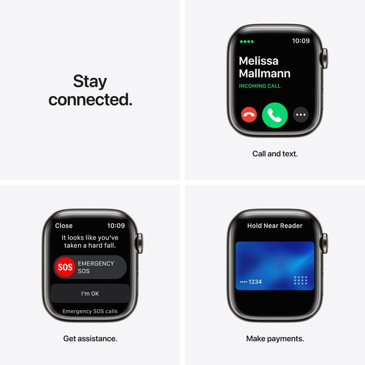 Actual product image Apple Watch Series 7 (41 mm, 4G)