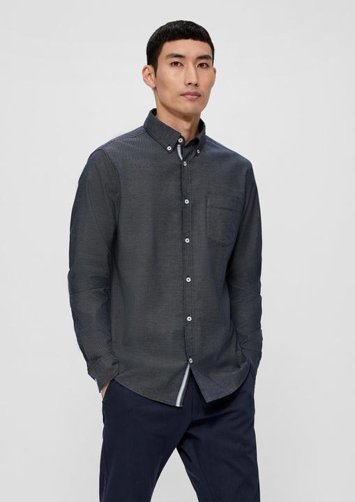 Immagine prodotto s.Oliver Hemd Slim: Hemd aus Baumwollmix (S)