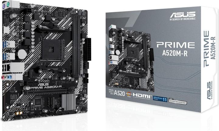 Immagine prodotto ASUS PRIME A520M-R (AM4, AMD A520, mATX)