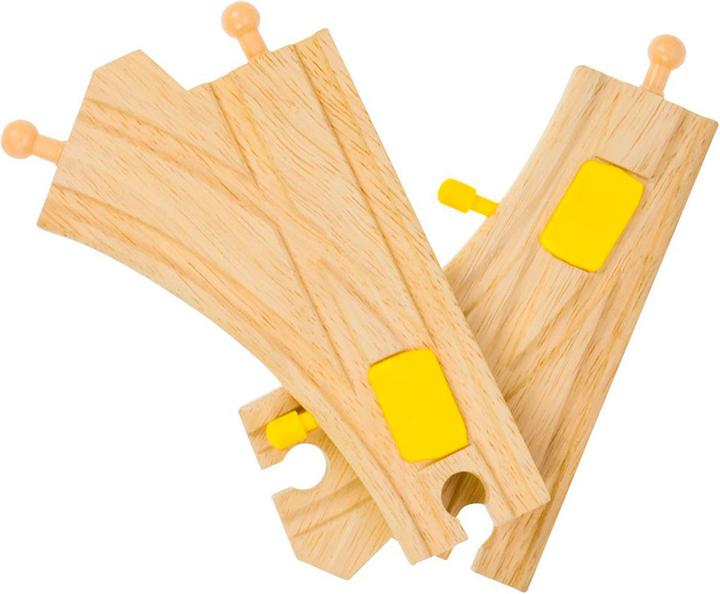 Bigjigs Hölzerne Schienen-mechanische Schalter
