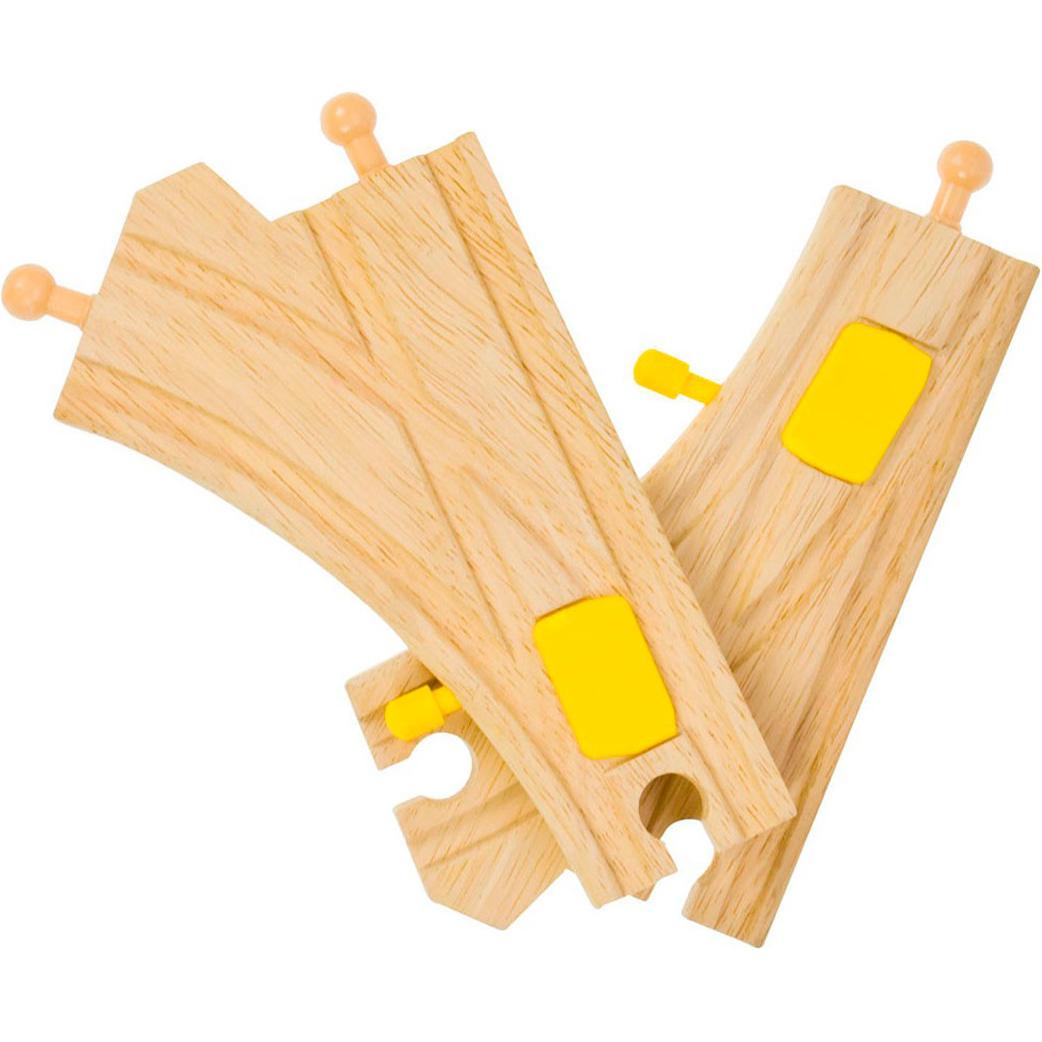 Bigjigs Hölzerne Schienen-mechanische Schalter