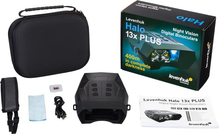 Immagine prodotto Levenhuk Binocolo Halo 13x Plus Nero