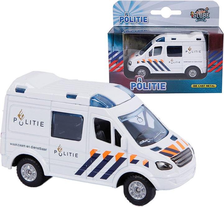 Immagine prodotto Kids Globe Farming Auto della polizia pressofusa NL