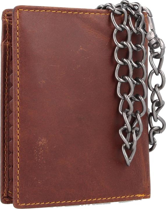 Actual product image Greenburry Racing Collection Richmond wallet RFID leather 10 cm
