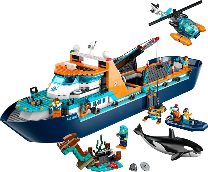 Image du produit LEGO Navire de recherche sur l'Arctique (60368, LEGO City)