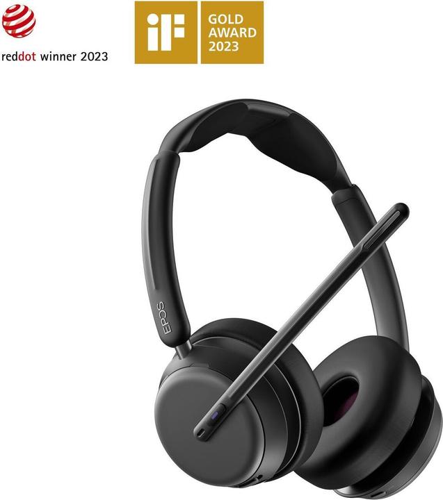 Actual product image EPOS Impact 1060T ANC (Wireless, USB-A, Google Meet, Microsoft teams, Zoom)